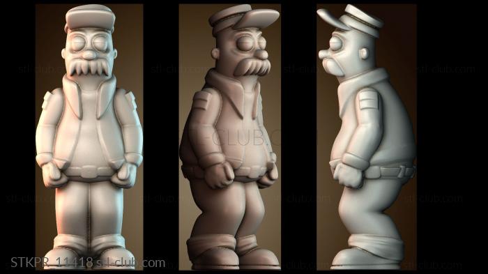 Статуэтки упрощенные Скраффи Скрафингтон