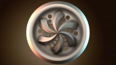 3D модель Волна оранжевого убийцы (STL)