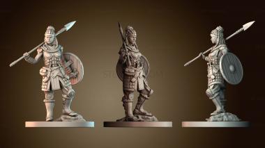 3D модель Женщина воин (STL)