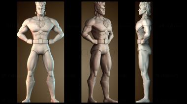 3D модель Капитан Планета (STL)