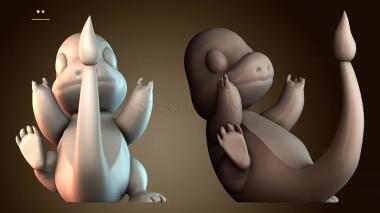 3D модель Чармандер Покемон (STL)