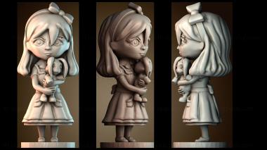 3D модель Чиби Алиса (STL)