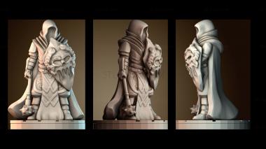 3D модель Темный священник (STL)