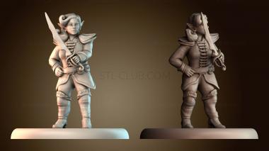 3D модель Гном разбойник (STL)