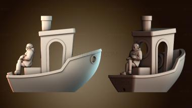 3D модель Берни Бенчи (STL)