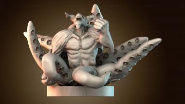 3D модель Восемь Хвостов Наруто (STL)