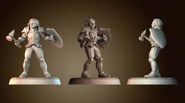 3D модель Женщина священник (STL)