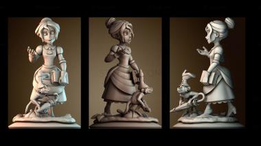 3D модель Джейн (STL)