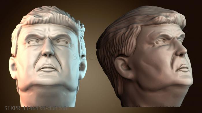 Статуэтки упрощенные Мяч антистресс Трампа