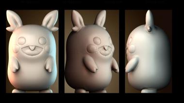 3D модель Морпеко Покемон (STL)