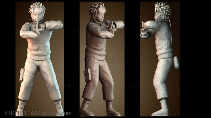 Статуэтки упрощенные Наруто