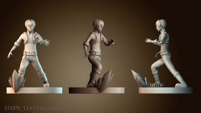 Статуэтки упрощенные Фигурка Шото Тодороки Моя геройская академия