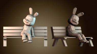 3D модель Silent Hill 3 кролик (STL)