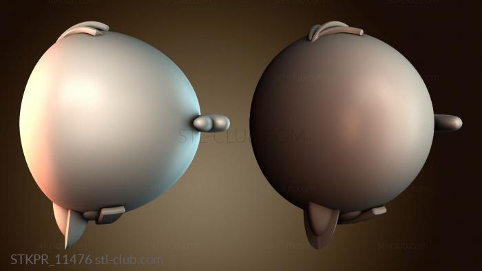 Статуэтки упрощенные Теренс Angry Birds