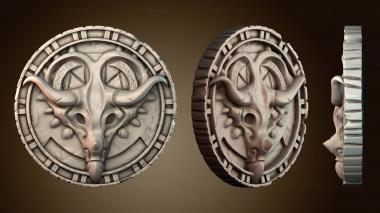 3D модель Железный жетон общества Итепка (STL)