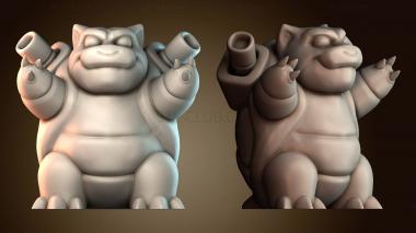 3D модель Бластойз Покемон (STL)