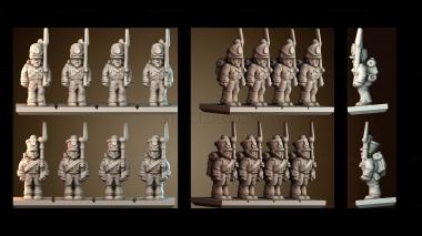 3D модель Стартовый набор «Британия и Франция в эпоху Наполеона» (STL)