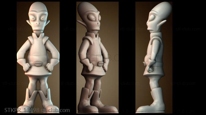 Статуэтки упрощенные Киф Крокер