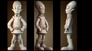 3D модель Киф Крокер (STL)