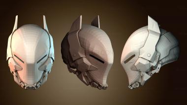 3D модель Шлем Рыцаря Аркхема (STL)