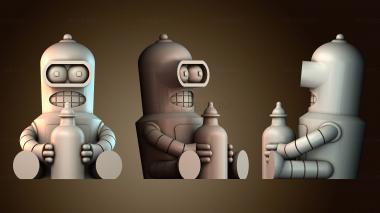 3D модель Бэби Бендер (STL)