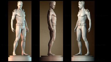 3D модель Айсмен Люди Икс (STL)