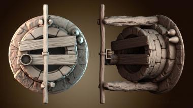 3D модель Средневековый колодец (STL)