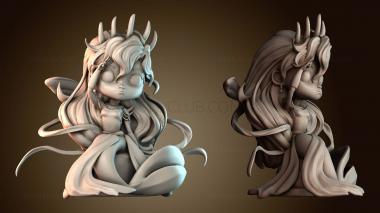 3D модель Мисс Диана (STL)