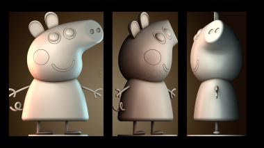 3D модель Свинка Пеппа (STL)