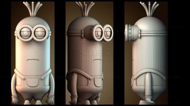 3D модель Миньон Кевин (STL)