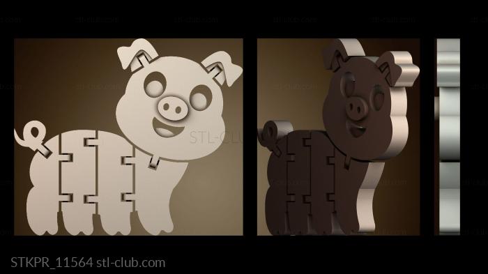 Статуэтки упрощенные Гибкий шарнирный скребок