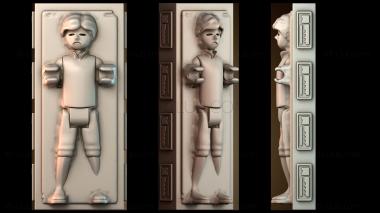 3D модель Хан Соло в карбоните (STL)