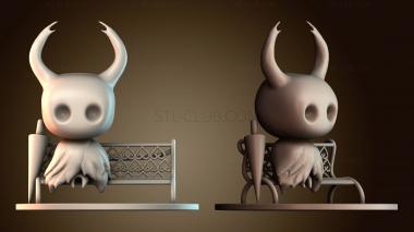 3D модель Hollow Knight — Рыцарь на скамье (STL)