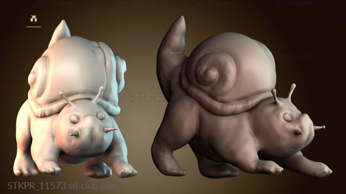 Статуэтки упрощенные Puppysnails