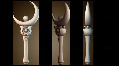 3D модель Рисунок Луны Сейлор Мун (STL)