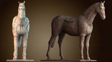 3D модель Лошадь у Музея охоты (STL)