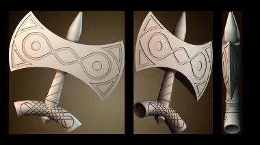 3D модель Skyrim Амулет Талоса (STL)