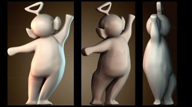 3D модель Телепузики (STL)