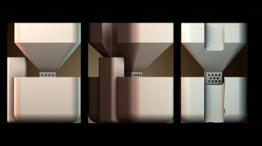 3D модель Плиточный самополивающийся контейнер для растений (STL)