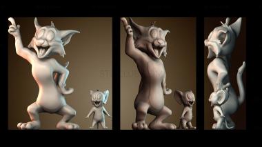 3D модель Том и Джерри (STL)