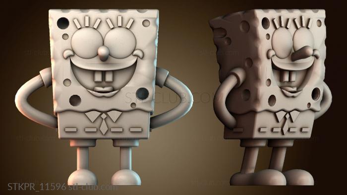 Статуэтки упрощенные Забавный Губка Боб