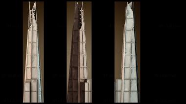 3D модель Шард, Лондон (STL)