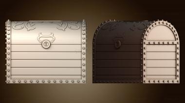 3D модель Сундук с сокровищами Копилка (STL)