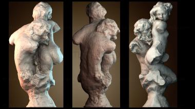 3D модель Тритон и Нереида (STL)