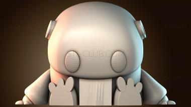 3D модель Wip Миниатюрный шарнирный бот (STL)