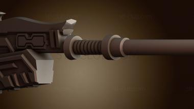 3D модель Гравитационный молот Halo (STL)