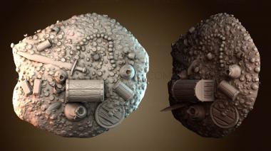 3D модель Сокровище Куча добычи (STL)