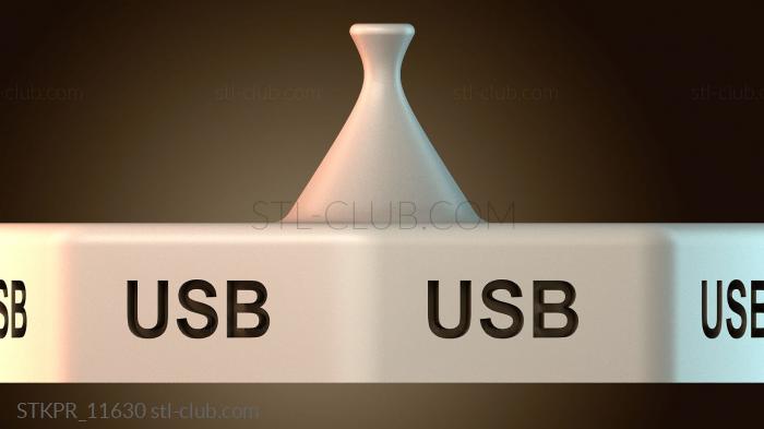 Статуэтки упрощенные USB держатель