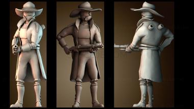 3D модель Бандит (STL)