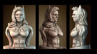 3D модель Бэтвумен (STL)